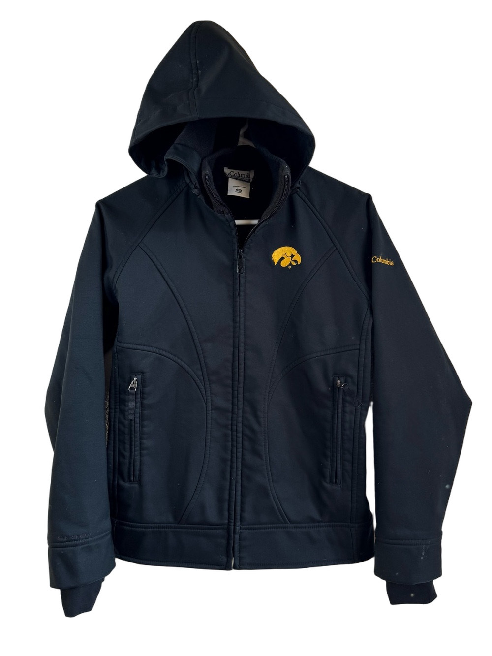 COLUMBIA Iowa Hawkeyes Insulated Hoodie Jacket